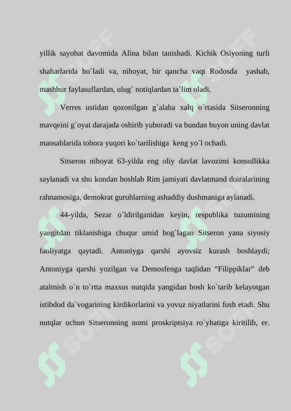 Rim Respublikasining qulashi. Rim imperiyasi 5