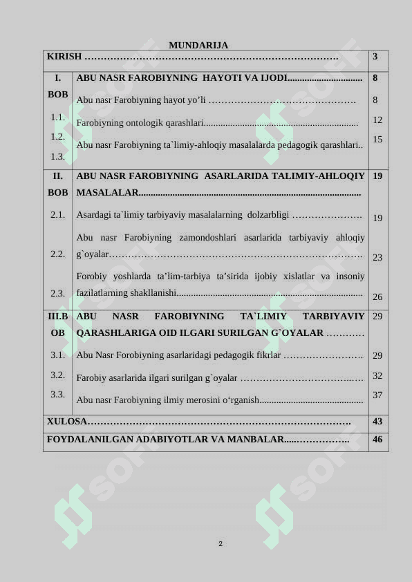 ABU NASR FAROBIYNING TA`LIMIY TARBIYAVIY QARASHLARI 2