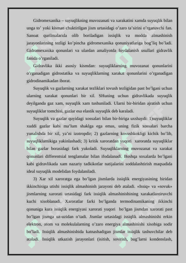 Kimyoviy jarayonlar 3