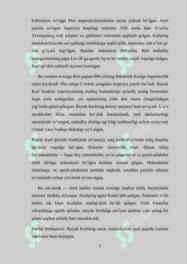 Karl Buyuk imperiyasi 7