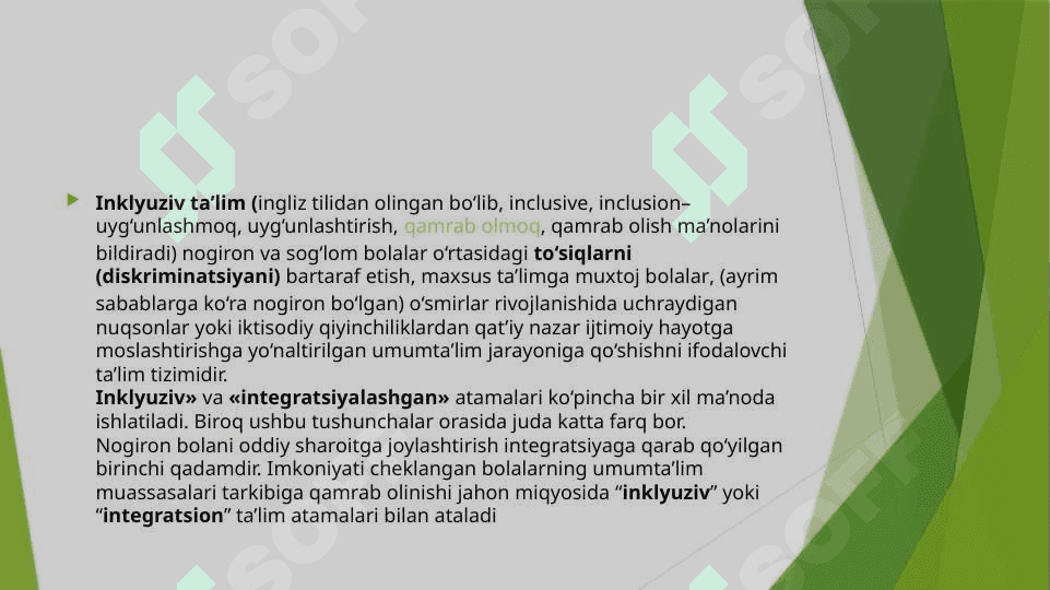 inklyuziv ta'limga bo'lgan ehtiyoj 3