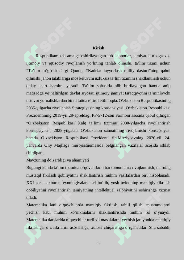 Matematika darslarida murakkab masalalarni yechishda mulohaza yuritish usullari 3