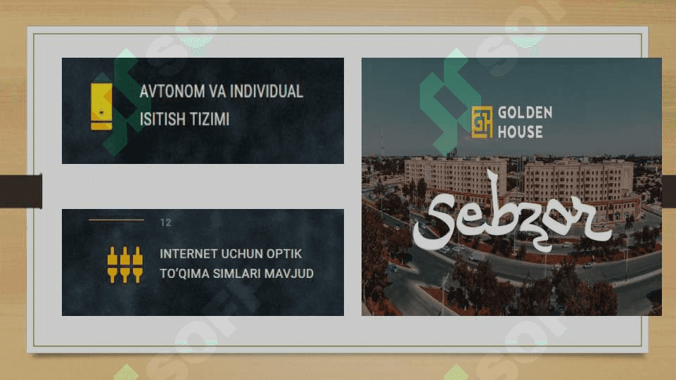 Golden house 6