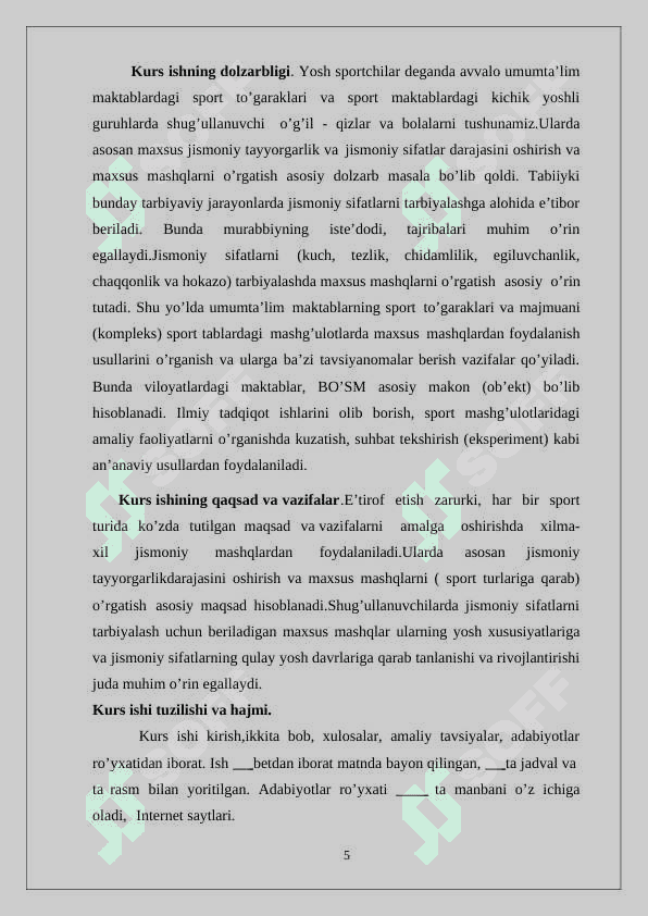 Voleybolchilarning muvofiqlashtirish qobiliyatlarini shakllanishiga o'yin usulining ta'siri. 4