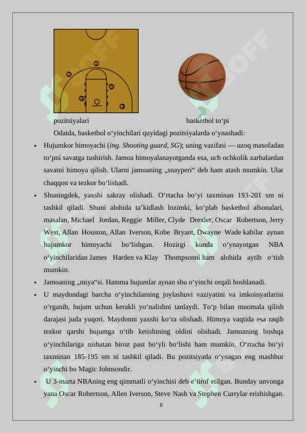 Basketbol bilan shug‘ullanadigan 12-15 yoshli o‘g‘il bolalarning muvofiqlashtirish qobiliyatini oshirish 7