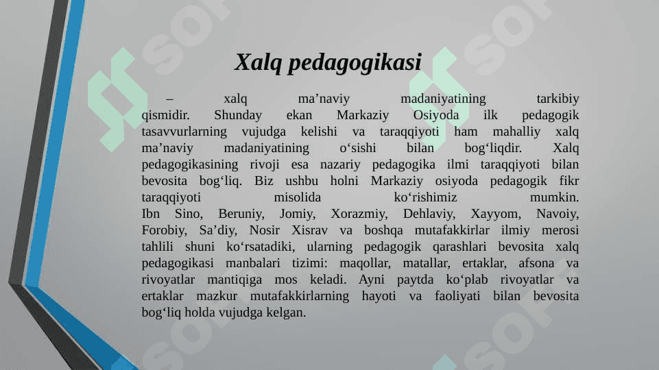 XALQ PEDAGOGIKASINING DIDAKTIK IMKONIYATLARINI O‘QUV TARBIYAVIY JARAYONGA TADBIQ ETISH 4