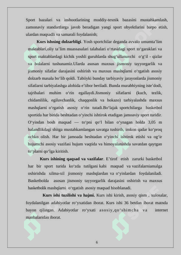 Basketbol o‘yinida musobaqalar ahamiyati 5