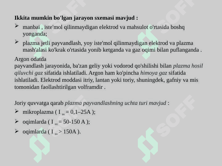Plazmali kesish, payvandlash va qoplamali qoplash qurilmalari 4