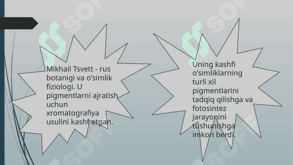 O'simliklar Fiziologiyasiga Hissa Qo'shgan Olimlar 2