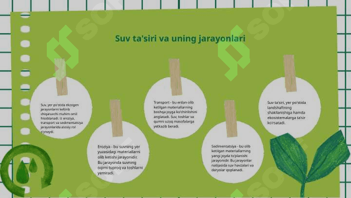 Yer poʻstida ekzogen va endogen jarayonlar 4