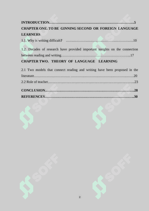 DEVELOPING  READING  AND  WRITING   ON  THE  MATERIAL  OF  SCALE   UP  2 2