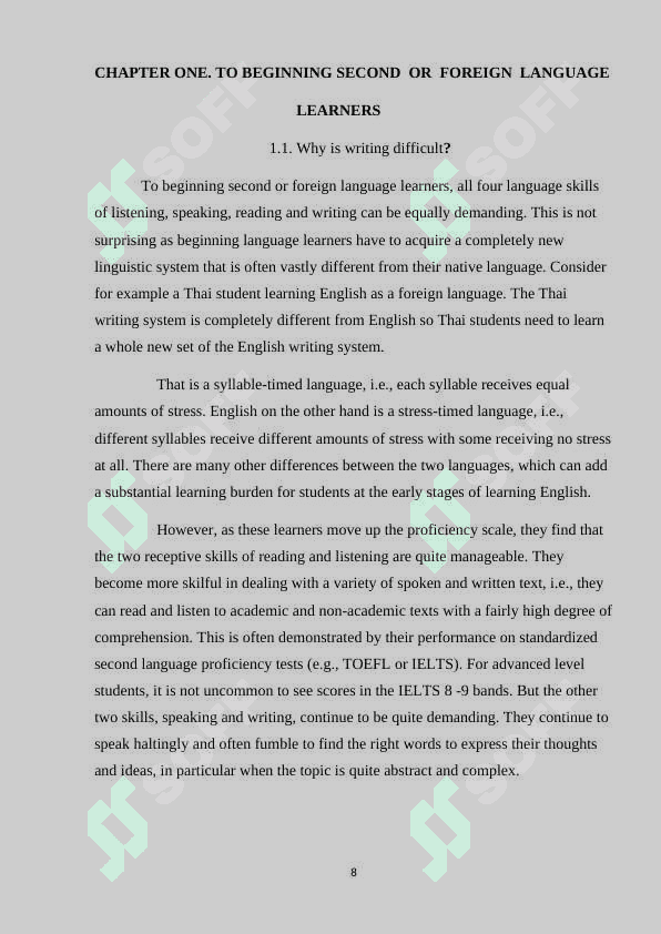 DEVELOPING  READING  AND  WRITING   ON  THE  MATERIAL  OF  SCALE   UP  2 8