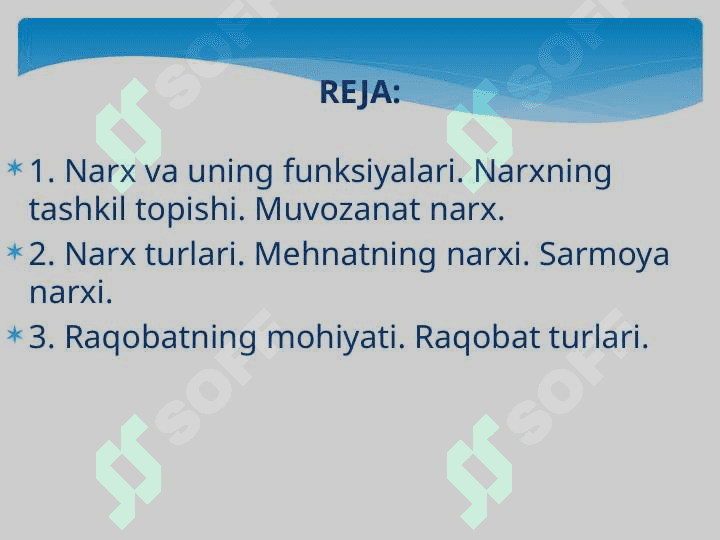 Raqobat va narxlarning shakllanishi 2