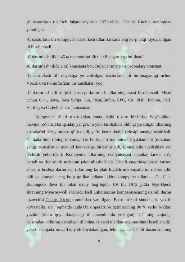 C# dasturlash tilida Matn muhariri dasturini yaratish 6