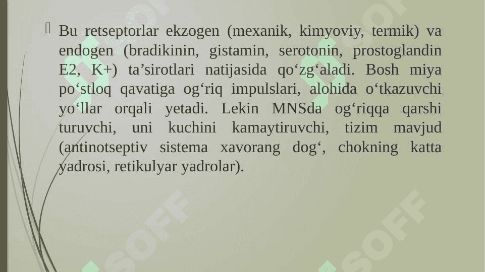 NARKOTIK VA NONARKOTIK ANALGETIK DORI VOSITALARI 3