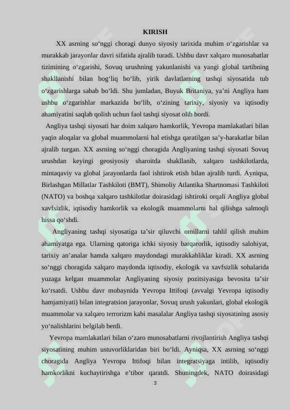 XX asrning soʻngi choragida AQSHning tashqi siyosati 3