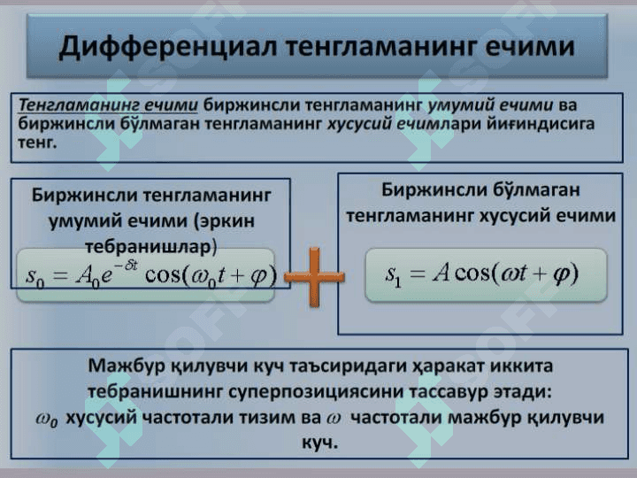 Tebranishlar. Matematik va fizik mayatnik. Mayatnikni geologiyada qo’llanilishi. Rezonans. To’lqinlar. Tovush to’lqini. Ultratovushlar. Tolqinlarni geologiyada qo’llanilish sohalari. 4