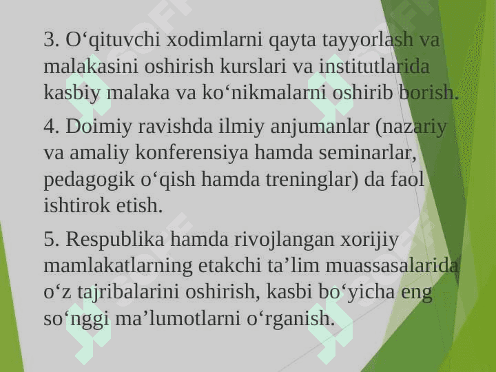 PEDAGOGIK MAHORAT FAN SIFATIDA. 7