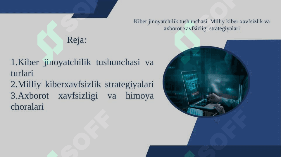 Kiber jinoyatchilik tushunchasi. 2