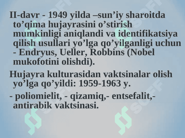 Umumiy virusologiya. Bakteriofaglar. 4