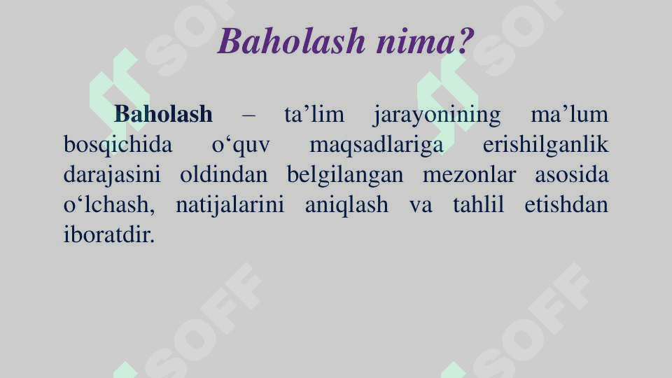 O'qish savodxonligi fani 2
