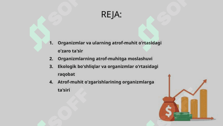Organezim va Muhit 2