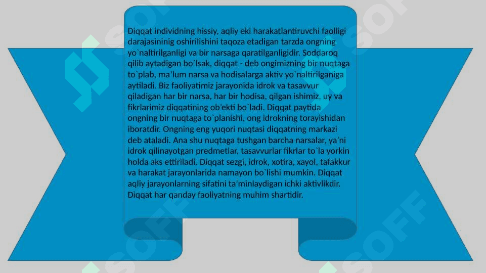 Diqqat va xotira psixik jarayon sifatida 3