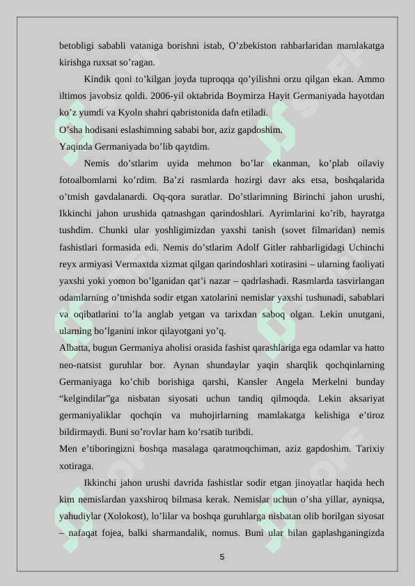 Sima Syan va uning “Tarixiy xotiralar” asari 5