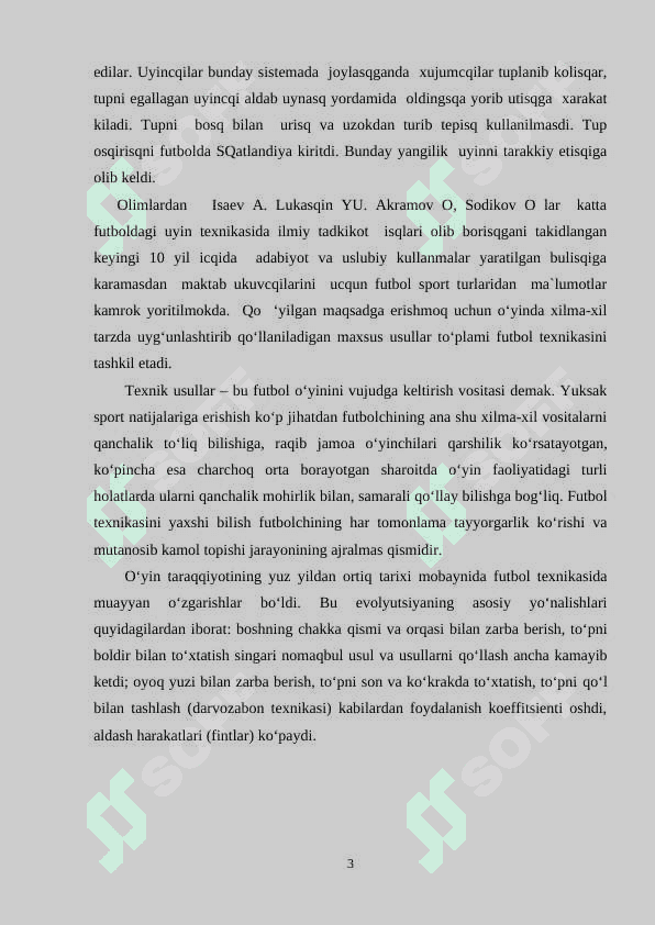 Futbolchilarni to'p bilan harakatlanish texnikasi 3
