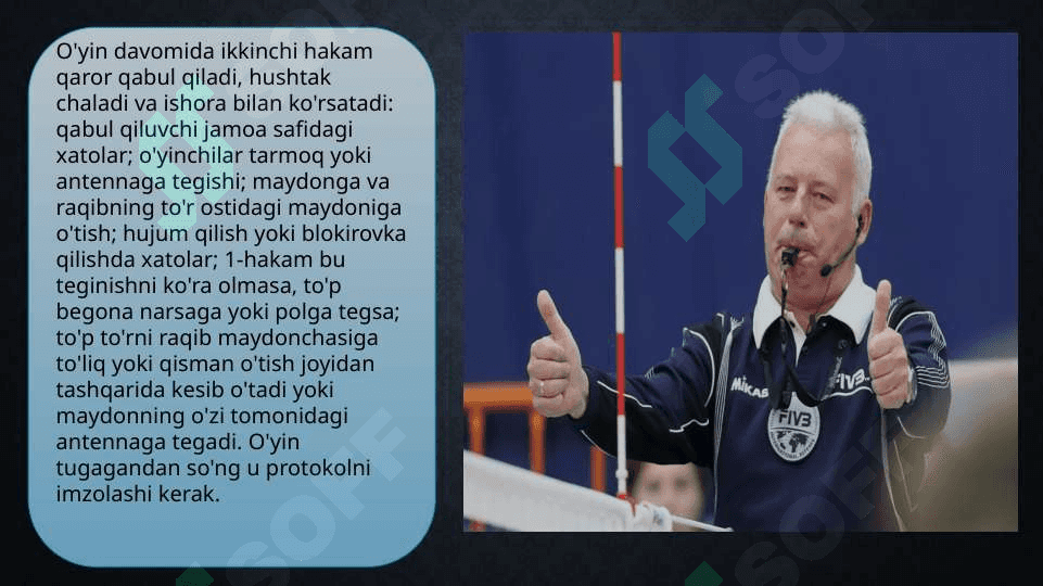 Voleybol va basketbol sport turlari bo‘yicha musobaqalarni o‘tkazish usullari va hakamlik qilish 8