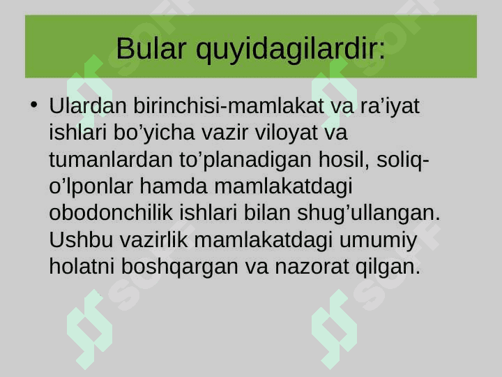 Amir temur davlatining boshqaruvi 7