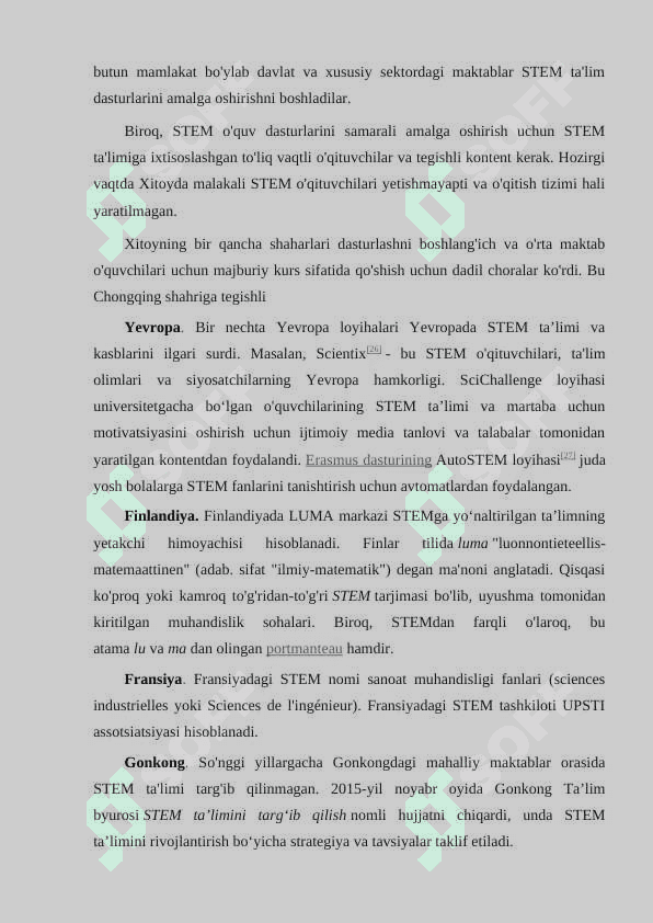 STEAM TA’LIMINING RIVOJLANISH TARIXI 5