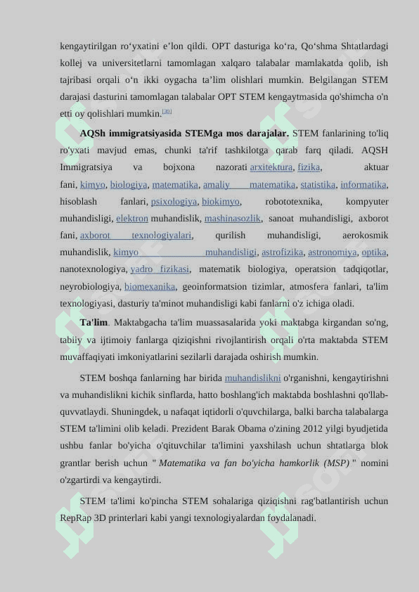 STEAM TA’LIMINING RIVOJLANISH TARIXI 8