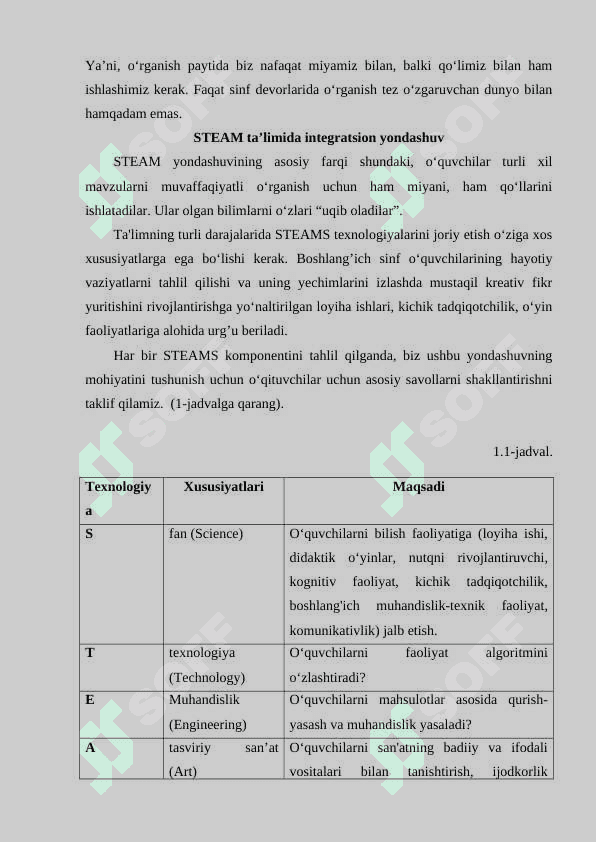 DUNYO TA’LIM TIZIMIDA STEAM KONSEPSIYASI 4