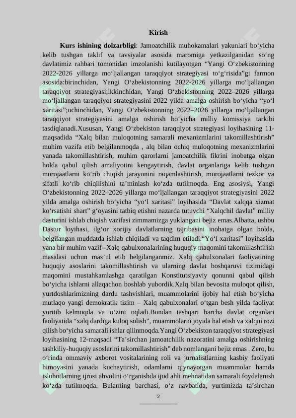 2022-2026  MO’LJALLANGAN  YANGI  TARAQQIYOT  STRATEGIYASI 2