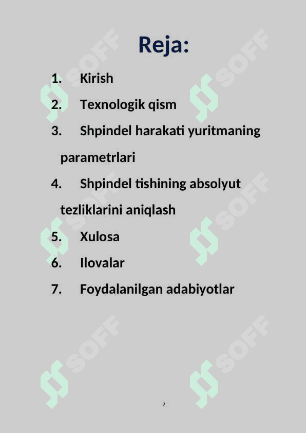 Vertikal shpindelli paxta terish aparati parametrlari boyicha asoslash 2