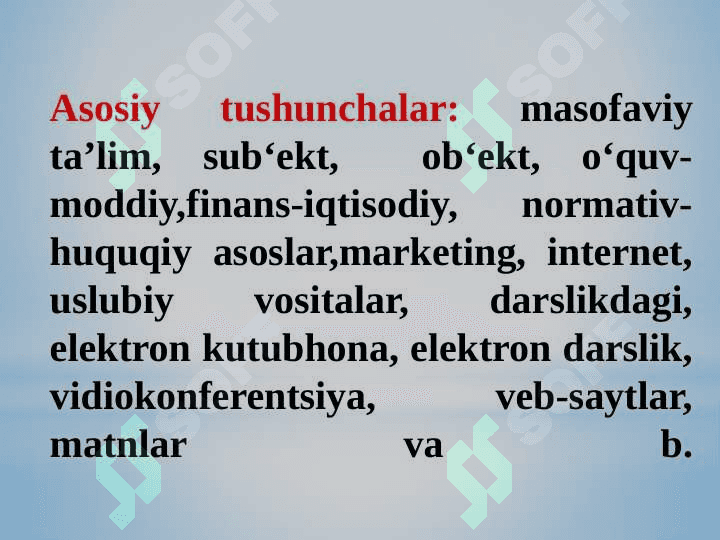 Masofaviy ta`limni rivojlantirish istiqbollari 3