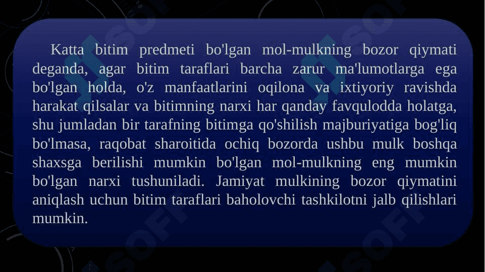 Aksiyadorlik jamiyatlari tomonidan yirik bitimlar tuzish 3