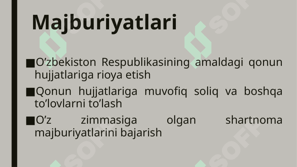 Xorijiy investitsiyalarni tartibga solish (O'zbekiston) 6