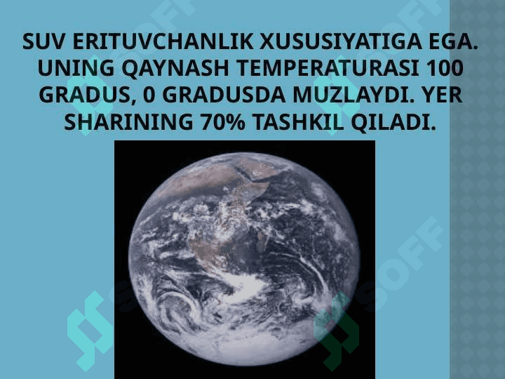 Boshlang`ich sinf o`quvchilarida tabiatshunoslik tasavvur va tushunchalarni shakllantirishda axborot texnalogiyalardan foydalanish 5