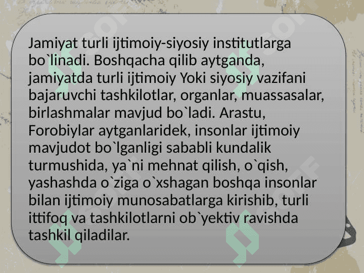 Davlat va huquqning vujudga kelishi. 8