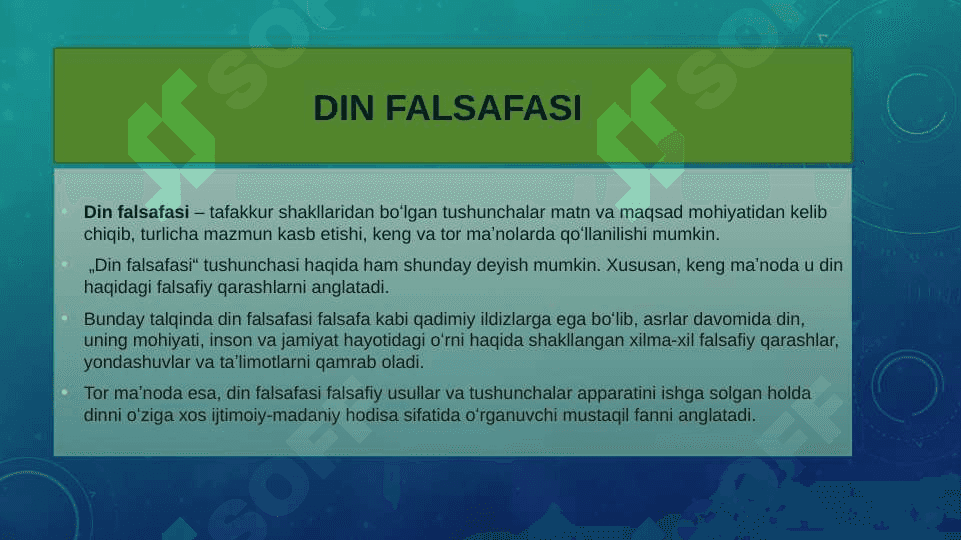 dinga falsafiy nuqtai nazardan yondashish 7