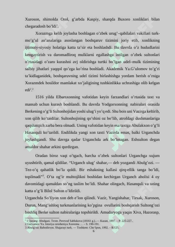 Shayboniylar davrida Xiva xonligi davlat boshqaruvi tarixi 6