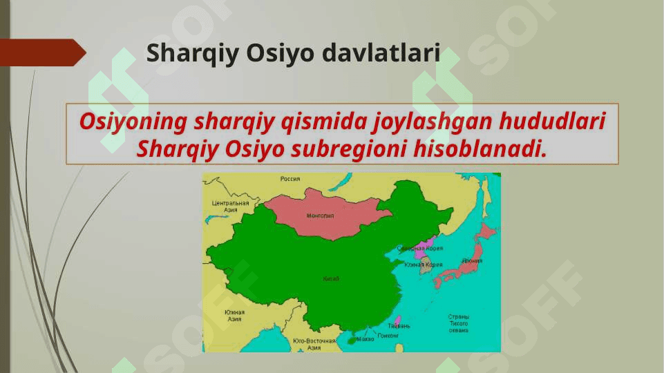 janubiy sharqiy va sharqiy osiyo mamlakatlari geografik o'rni, tabiati va aholisi 3