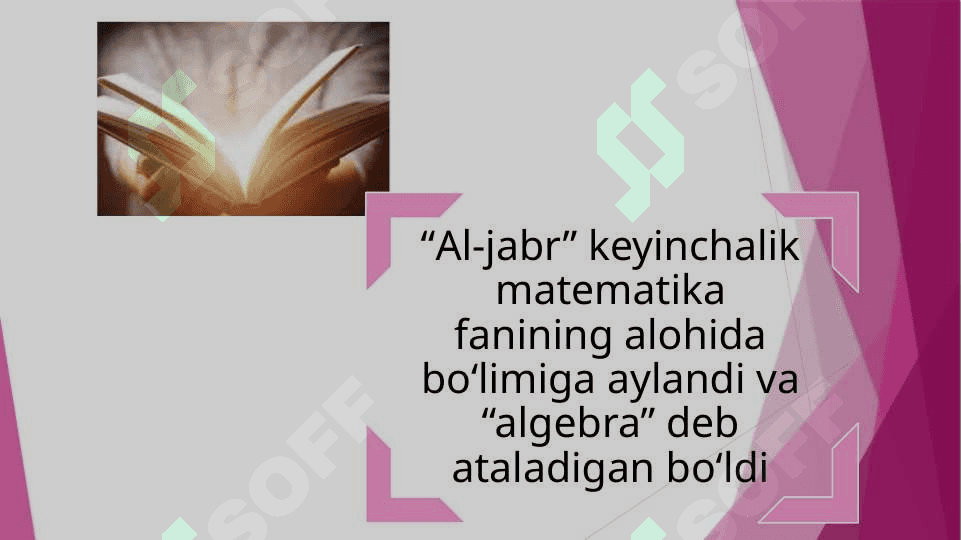 Al-Xorazmiyning pedagogik g‘oyalari 6