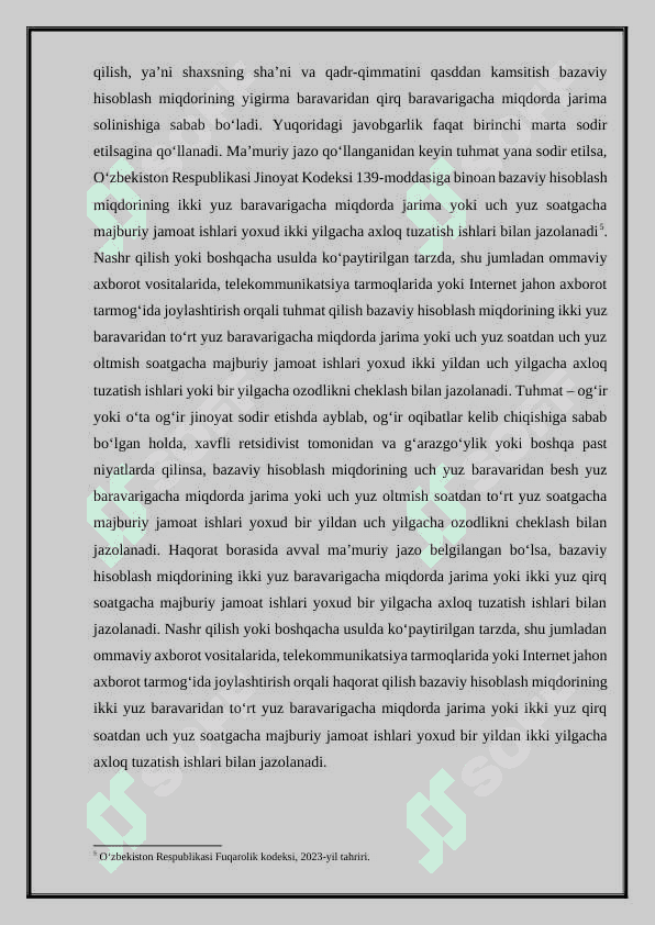 INTERNETDA DIFFAMATSIYA VA TUHMATGA QARSHI HUQUQIY CHORALAR 8