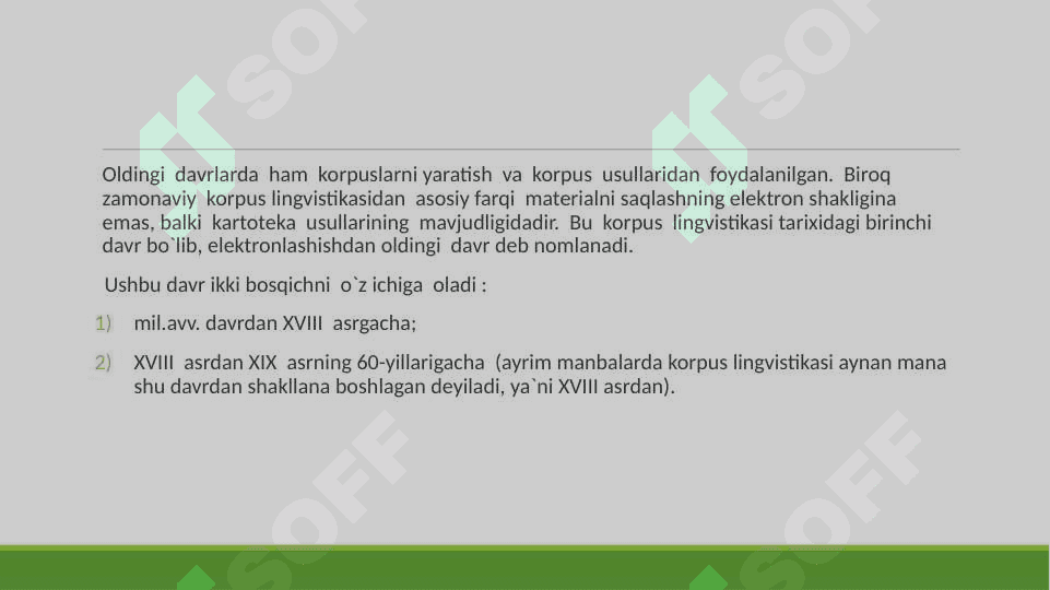 Korpus va korpus lingvistikasi 8