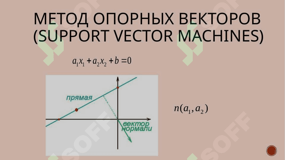 Машина опорных векторов (SVM). Случайный лес. Дерево решений 3