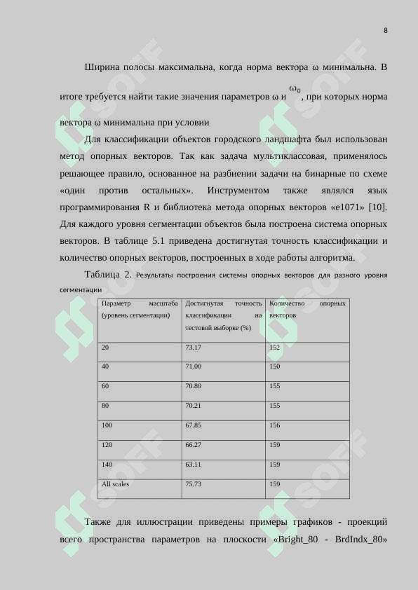 Машина опорных векторов (SVM). Случайный лес. Дерево решений 8