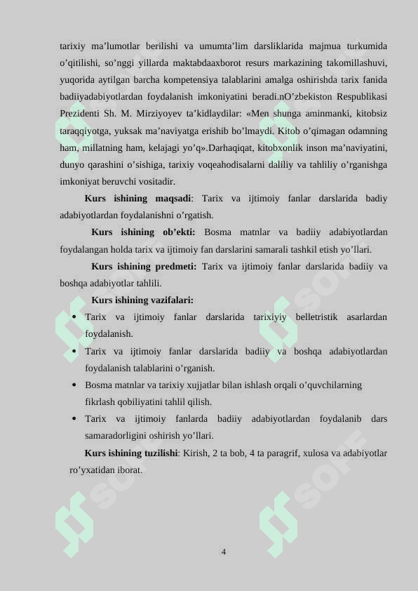 Tarix va ijtimoiy fanlar darslarida badiy adabiyotlardan foydalanish 4
